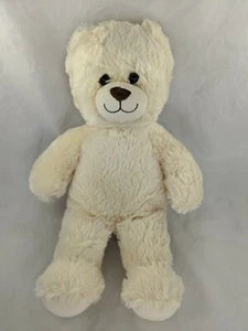 Teddy Bear Plush 16 Inch Cream Build a Bear Workshop Stuffed Animal - Picture 1 of 6