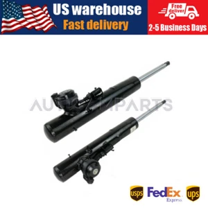 Pair Front Left Right Shock Absorbers w/ Electric Fit For Audi Q5 AQ5 SQ5 09-17 - Picture 1 of 8