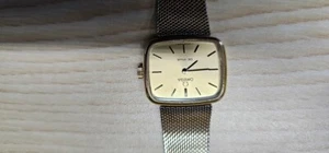 Vintage OMEGA DeVILLE GOLD WOMAN WATCH (Not Working) - Picture 1 of 13