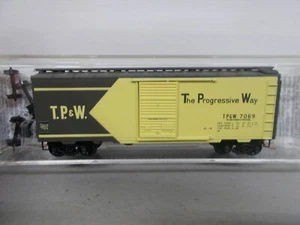 MICROTRAINS~ #02000716-T.P. & W.~40'BOXCAR #7069~ N-SCALE - Picture 1 of 4