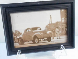 Vintage NHRA Drag Racing- Stone & Woods Race Car 5"x7" Print From Hot Rod Mag - Picture 1 of 2