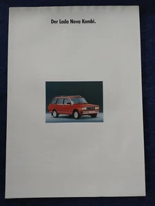 Lada Nova Kombi Prospekt 09.1990 - Bild 1 von 2