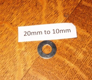 NEU MARKENLOSE Sägeblattbuchsen 20mm bis 10mm 2ER-PACK SIEHE BESCHREIBUNG - Bild 1 von 1