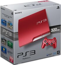 Sony PlayStation3 320GB rscarlet red Console CECH-3000B SR  Power supply is 100V