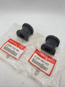 Honda Civic 96-00 Genuine Front Anti Roll Bar Bushes 51306S04003 Set Of Two OEM - Imagen 1 de 9