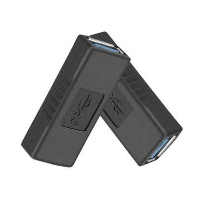2Pcs Usb 3.0 Type A Female To Female Adapter Coupler Gender Changer6361 - Image 1 of 4