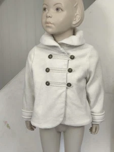 Next Girls Fleece Jacket Coat 2-3 Years - Foto 1 di 7