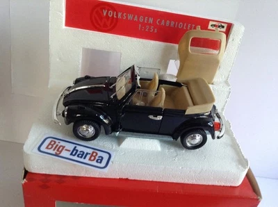 🔥Lot vintage🚗 POLISTIL TONKA VOLKSWAGEN CABRIOLET 1:25 🍂 STUPENDA 🍂☕🏅💰 - Immagine 1 di 4