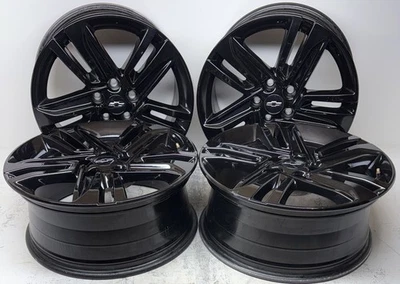 Chevrolet Trax 18” OEM Gloss Black Takeoff Wheels With Factory Sensors - Image 1 of 4