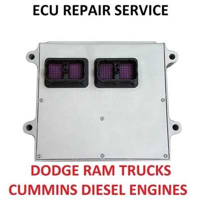 Dodge Ram Cummins Truck Tuner Caused Dead ECM 4945387, 4980611, 5258003 Repair - Image 1 of 3