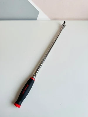 *NEW* Snap On 1/2" Drive 24" Soft Grip Handle Breaker Bar (Red) SHBB24 - Image 1 of 2