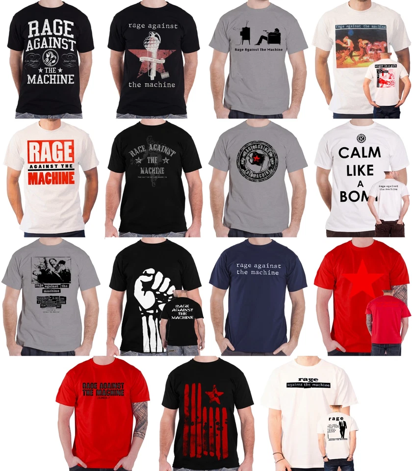 Offizielles Rage Against The Machine T-Shirt Bulls on Parade Band Logo geht nicht neu - Bild 1 von 1