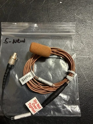 Point Source CR-8L Cardioid Lav mic- Brown, wired 3 pin Lemo- #5 - Image 1 of 2