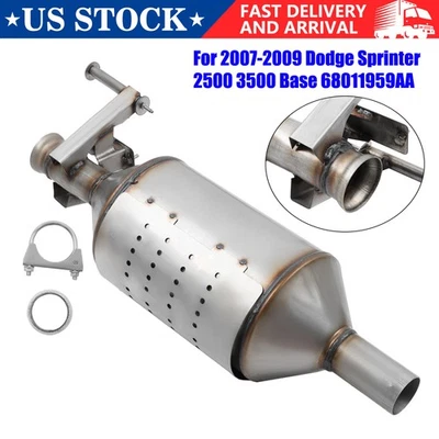 Diesel Particulate Filter For 2007-09 Freightliner Dodge Sprinter 2500 3500 3.0L Foto 1 de 4