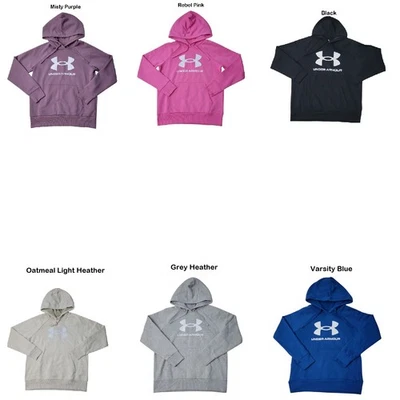 Under Armour Women's Rival Soft Fleece Big Logo Hoodie - Image 1 of 3