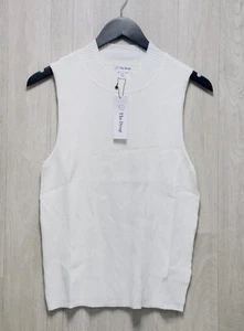 The Drop Ivory Karolina Rib Knit Sleeveless Sweater Women Size XXL  - Picture 1 of 2