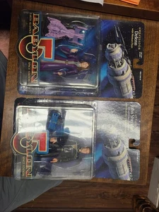 Babylon 5 Captain John Sheridan & Delenn Action Figures - Picture 1 of 5