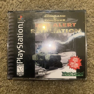 Command & Conquer: Red Alert Retaliation (Sony PlayStation 1, 1998) PS1 COMPLETE - Image 1 of 4