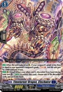 Cardfight Vanguard Timeturner Dragon, Clockwize DZ-SS01/006EN RRR Dark States - Picture 1 of 4