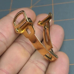 Cartier 18k Yellow Gold Deployment Buckle Clasp for 11mm Strap Ladies Watch - Picture 1 of 16