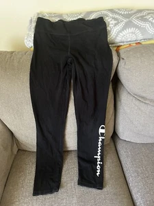 Girls Champion Leggings Size XL - Picture 1 of 3