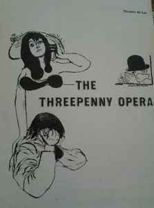 PLAYBILL THEATRE DE LYS, THE THREEPENNY OPERA  - Picture 1 of 3