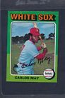 1975 Topps #480 Carlos May White Sox Nm *3680