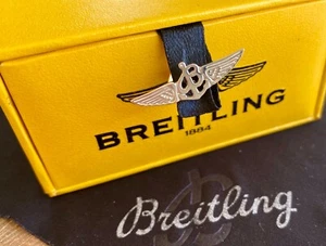 BREITLING lapel pin / Tie tack sterling silver - Picture 1 of 20