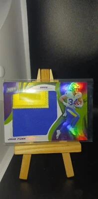 JAKE FUNK RAMS 2022 Panini Player of the Day 2 Colored Patch # JK #'D 47/51 - Image 1 of 2