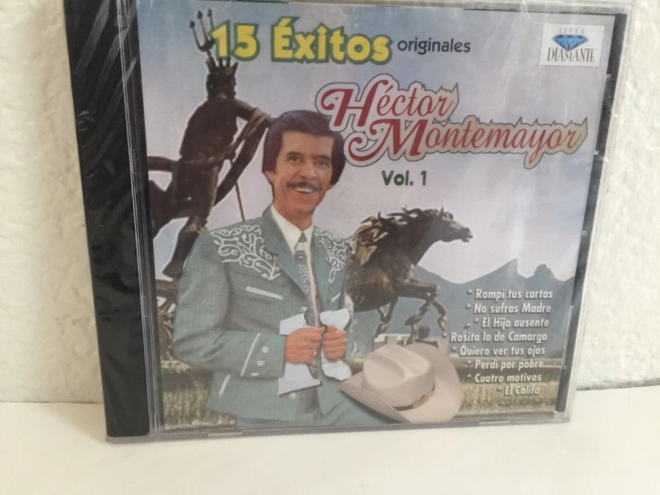 Hector Montemayor 15 Exitos Vol. 1 CD New Sealed  - Imagem 1 de 3