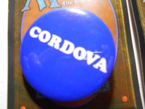 1-3/4" Cordova unknown office and location cello pinback button - Picture 1 of 1