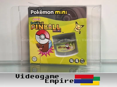 GAMEGUARD 1x Schutzhülle für Pokémon Mini Spiele OVP Verpackung Hülle Box Protector 0,4mm