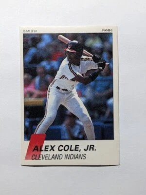 1991 Panini Album Stickers Canada Alex Cole Jr #222 - Image 1 of 2