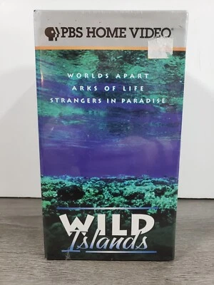 NEW SEALED WILD ISLANDS  3 VHS Tapes Boxed Set PBS Home Video - Image 1 of 4