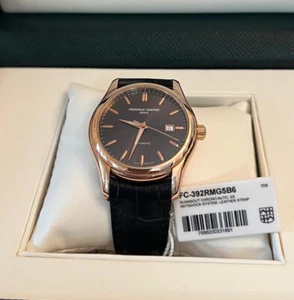 AUTOMATIC GENEVE FREDERIQUE CONSTANT CLEAR VISION MAN'S WATCH FC-303X6B4/6 - Picture 1 of 8