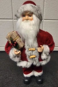 Weihnachten Santa 12" Figur Mantel Tischdeko Urlaub Party - Bild 1 von 6