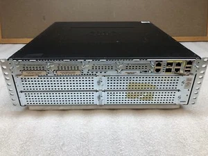 Cisco CISCO3925-CHASSIS V02 Dual Gigabit Integrated Services Router wt RACK EARS - Zdjęcie 1 z 8