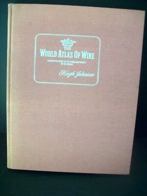 Vintage Hardback Book The World Atlas Of Wine by Hugh Johnson 1977 Foto 1 de 4