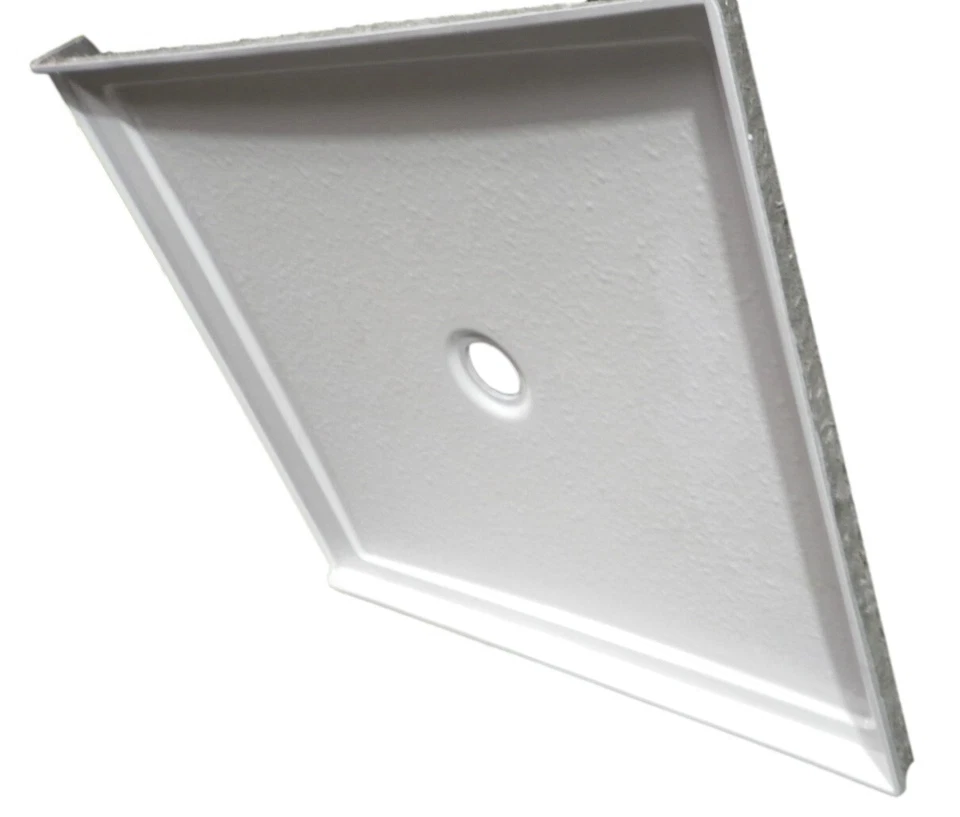 Kohler K-8647-0 Rely 36" " Square Shower Base with Single Threshold