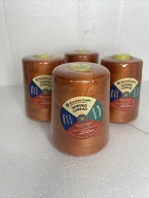 Set Of 4 Mandala Crafts Polyester Sewing Thread 6000 Yds Size: 20s/2  Color: 445 - Image 1 of 4