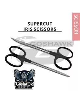 Super cut Iris Scissors 6″Straight & Curved surgical instruments Set of 2 - Picture 1 of 2
