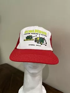 trucker hat Vintage Mesh Snapback Eichelberger Cutting and Hauling Hydro, OK - Picture 1 of 8