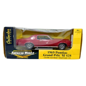 Ertl American Muscle 1969 Pontiac Grand Prix SJ 428 1:18 Diecast - Picture 1 of 17