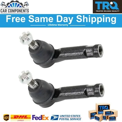 TRQ Front Steering Outer Tie Rod End Assembly Set LH RH For 2013-2016 Mazda CX-5 - Image 1 of 4