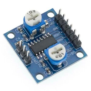 PAM8406 5W+5W Digital Amplifier Board With Volume Potentiometer 5Wx2 Stereo - Picture 1 of 10