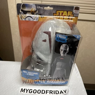 Disney Star Wars El Inquisidor Niños Traje de Acción Halloween Disfraz y Máscara M 8/10 Foto 1 de 4