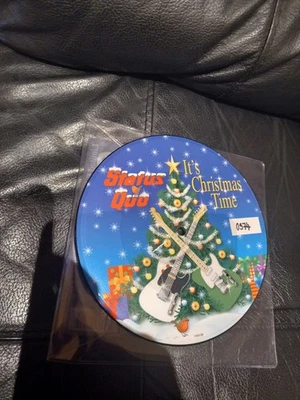 Status Quo - It’s Christmas Time - 7" Vinyl Picture Disc - 2008 Release - EX - Image 1 of 3