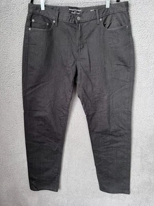 Banana Republic Jeans Mens 36x32 Gray Travel Athletic Fit Tapered Stretch Denim - Picture 1 of 12