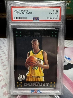 2007-08 Topps Kevin Durant #112 (RC) Foto 1 de 2