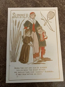 (A) Victorian Trade Card, Summer, Lyon & Ridley, Owego, New York - Picture 1 of 2